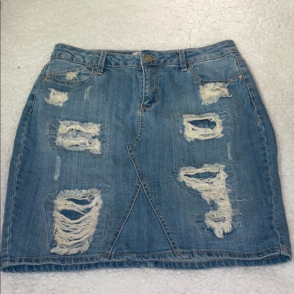 Jean Skirt